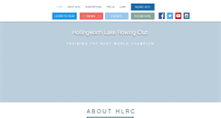Desktop Screenshot of hollingworthlakerowingclub.co.uk